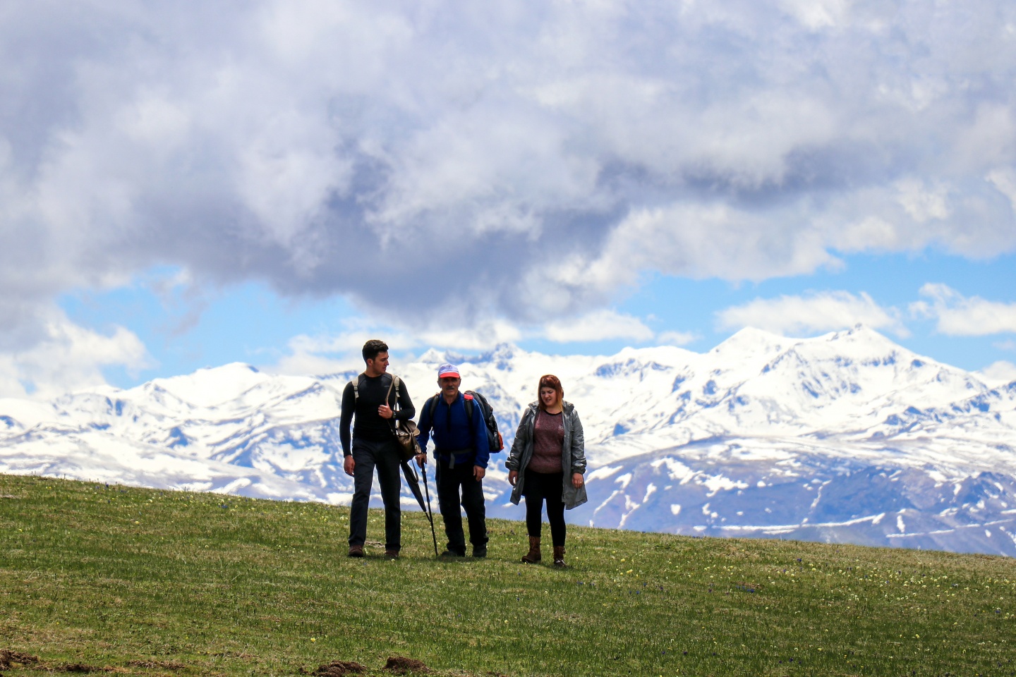 Gümüşhaneli dağcılardan bulutların üzerinde yürüyüş 24