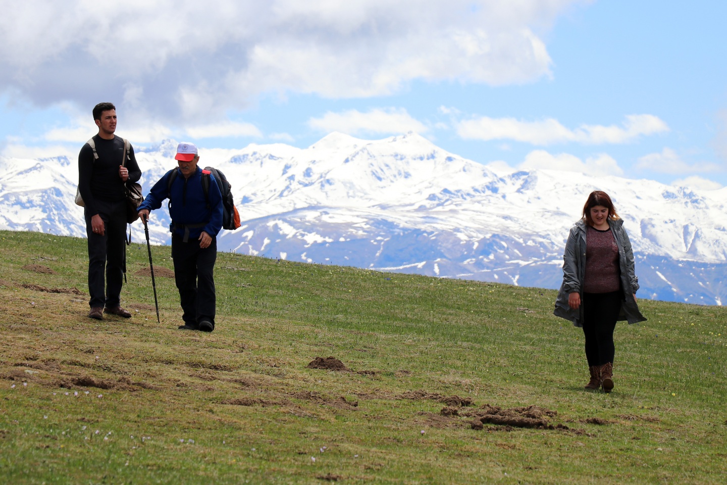 Gümüşhaneli dağcılardan bulutların üzerinde yürüyüş 86