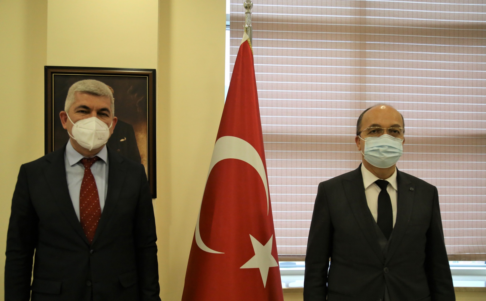 Tuğlu’dan Rektör Zeybek’e ziyaret 2