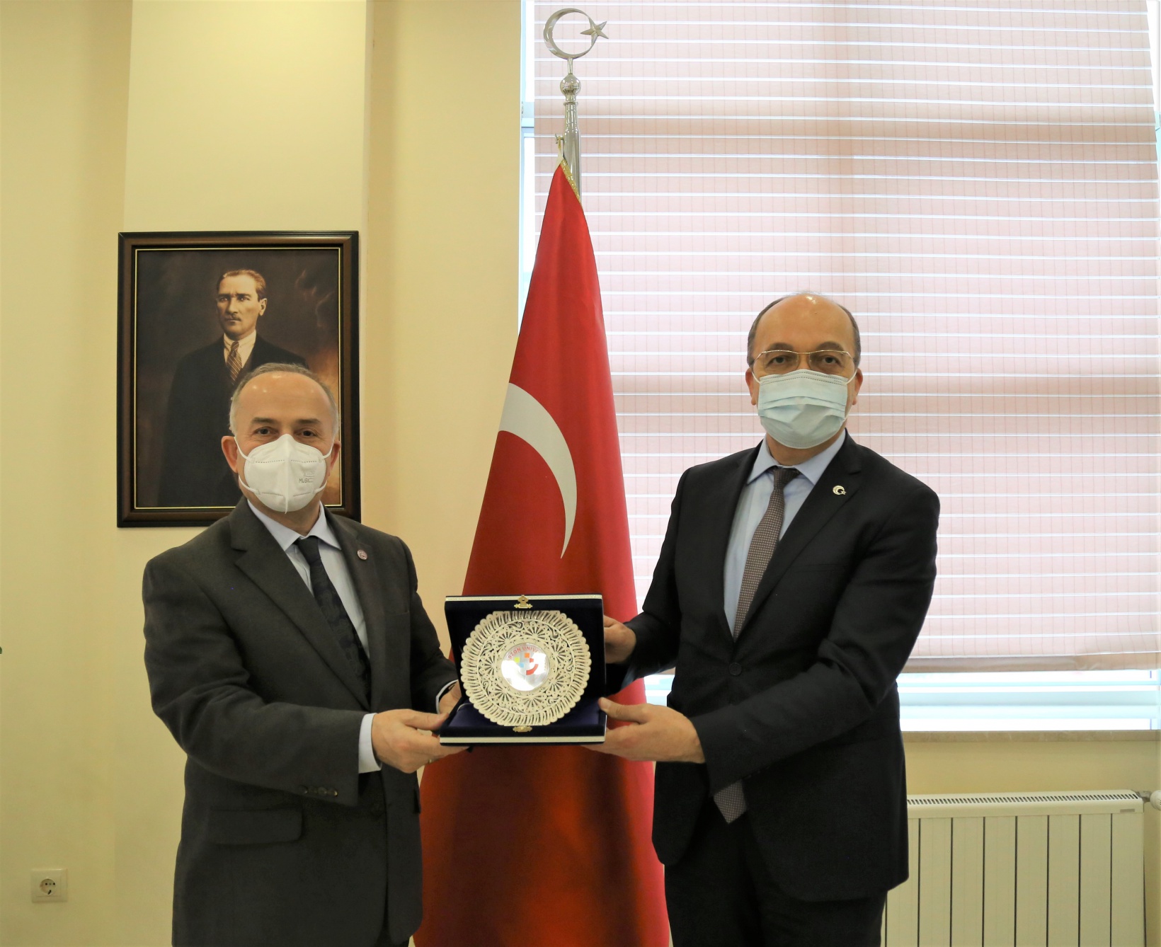 Rektörlerden hayırlı olsun ziyareti 2