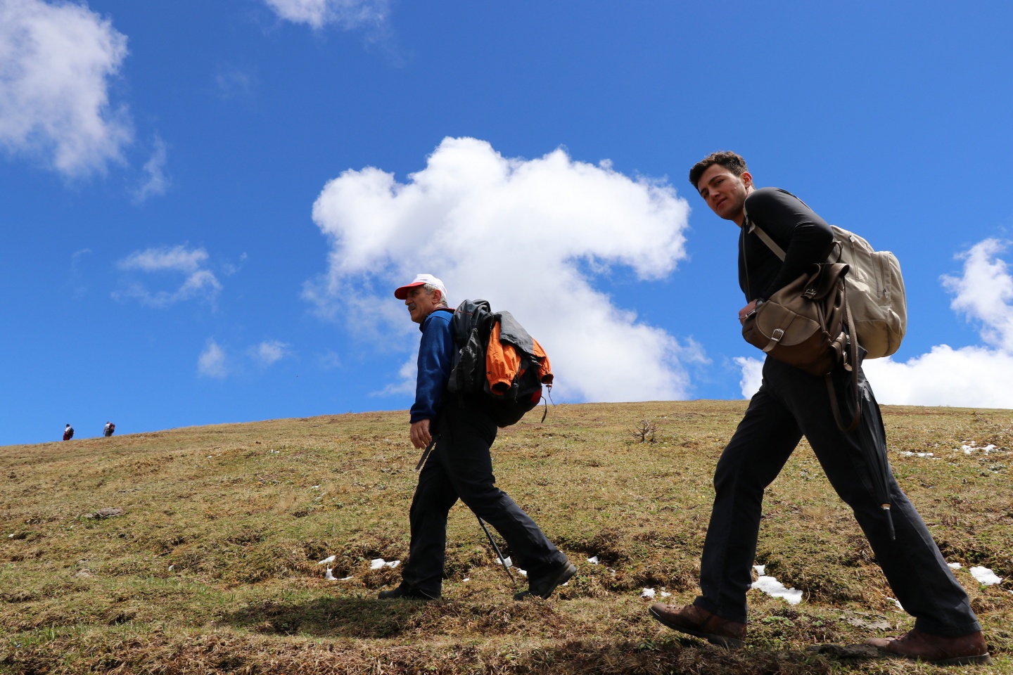 Gümüşhaneli dağcılardan bulutların üzerinde yürüyüş 56