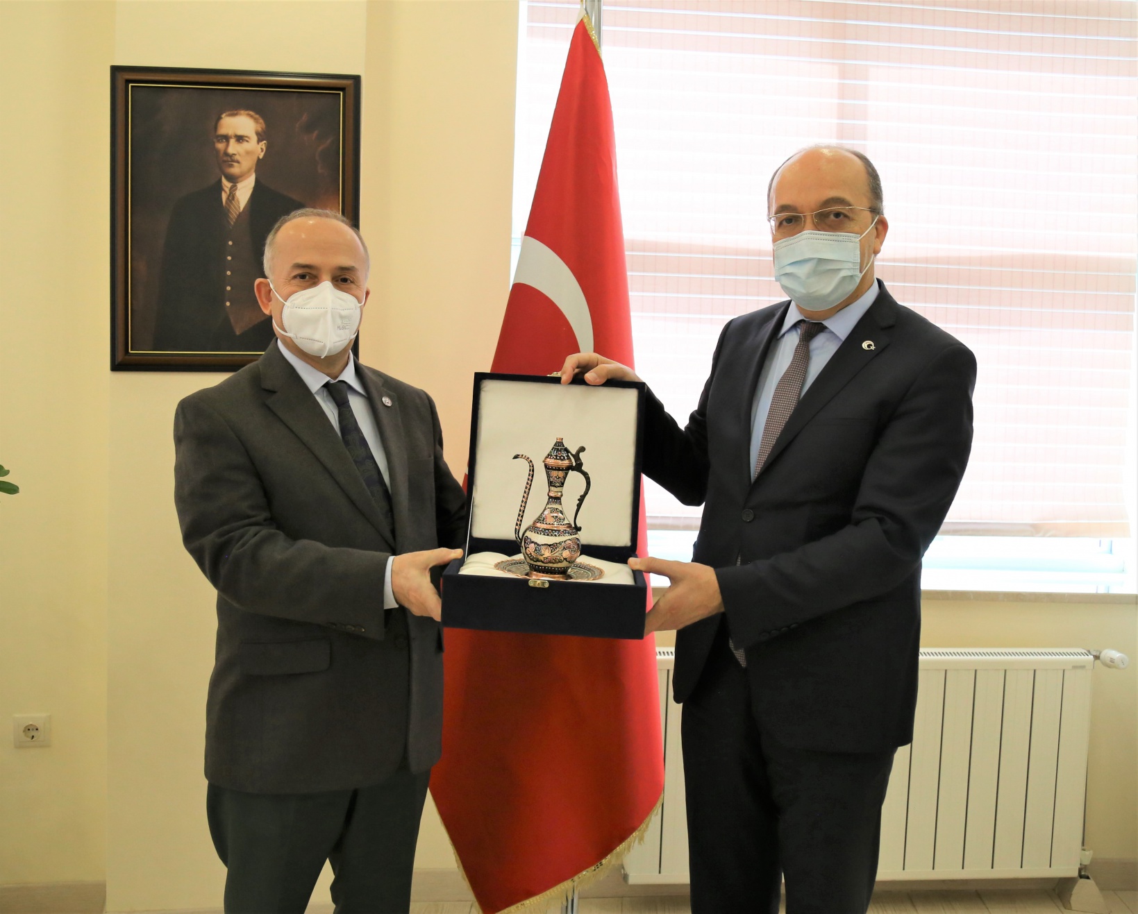 Rektörlerden hayırlı olsun ziyareti 1