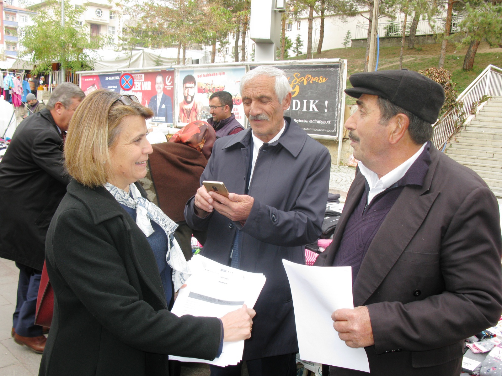 İYİ Parti Gümüşhane teşkilatı kadına şiddete hayır dedi 6