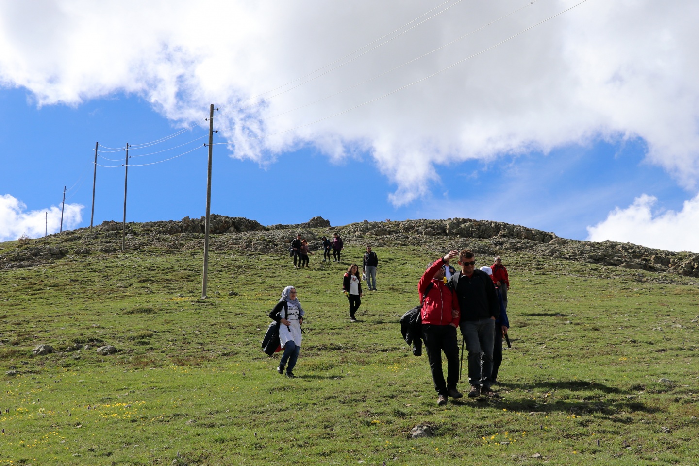 Gümüşhaneli dağcılardan bulutların üzerinde yürüyüş 39