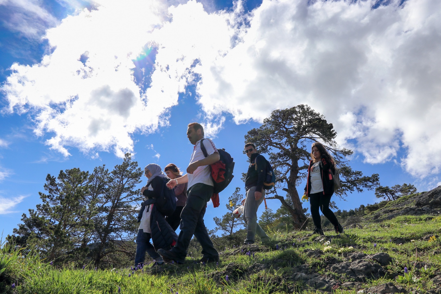 Gümüşhaneli dağcılardan bulutların üzerinde yürüyüş 37