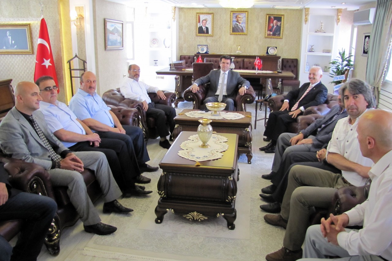 GTSO heyeti Vali Memiş’i ziyaret etti 1