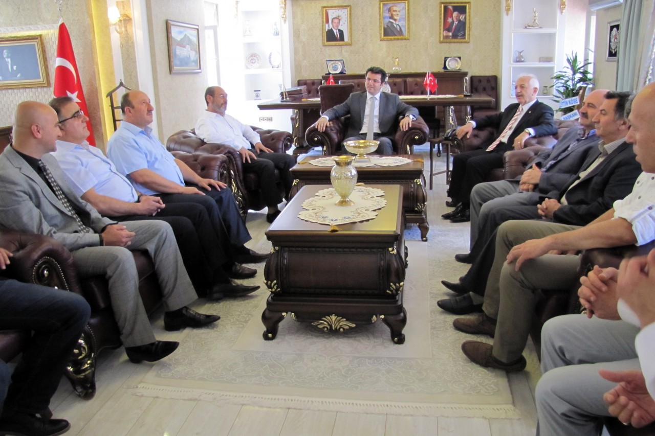 GTSO heyeti Vali Memiş’i ziyaret etti 3