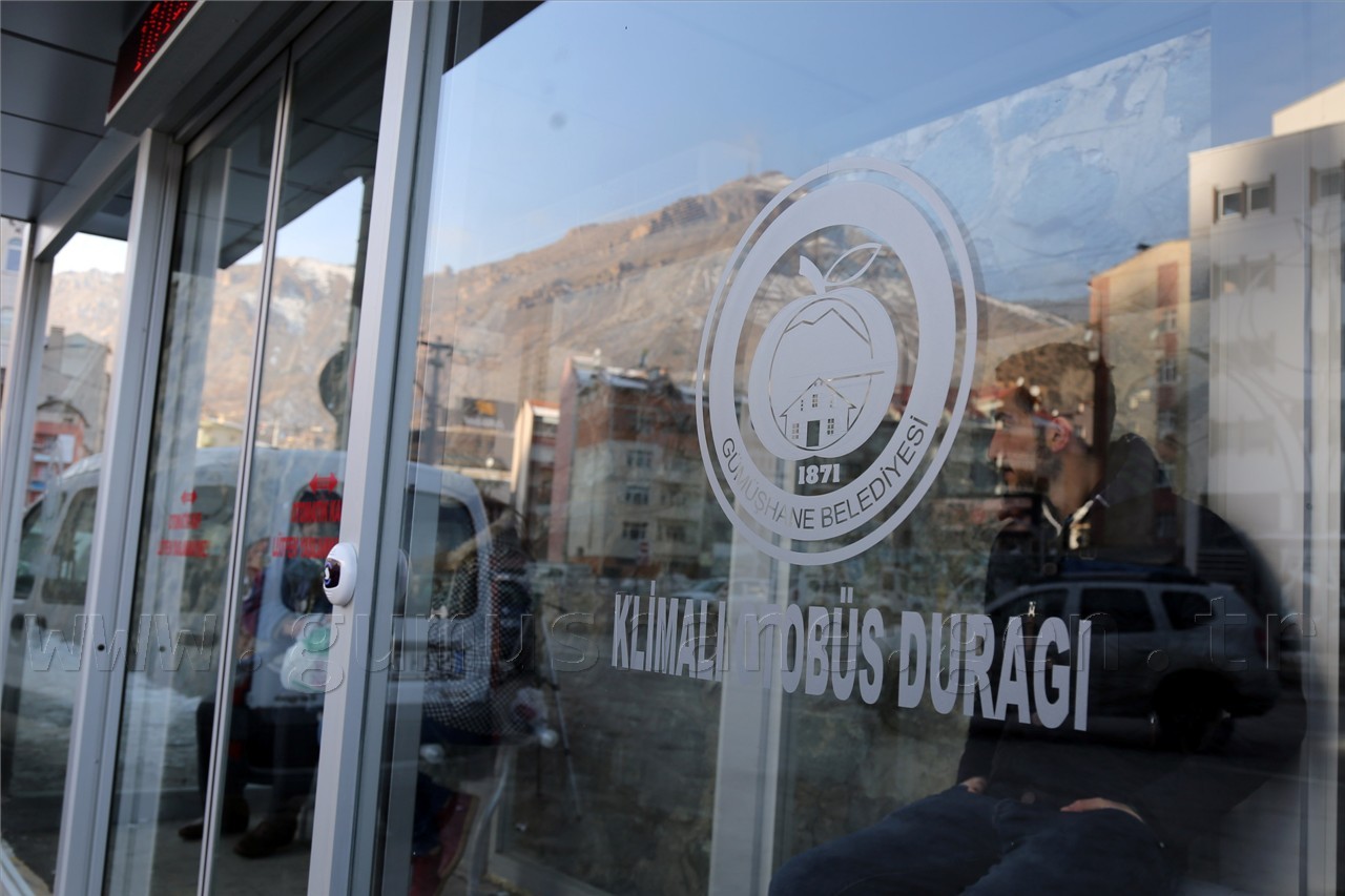 Gümüşhane’de klimalı durak dönemi 3