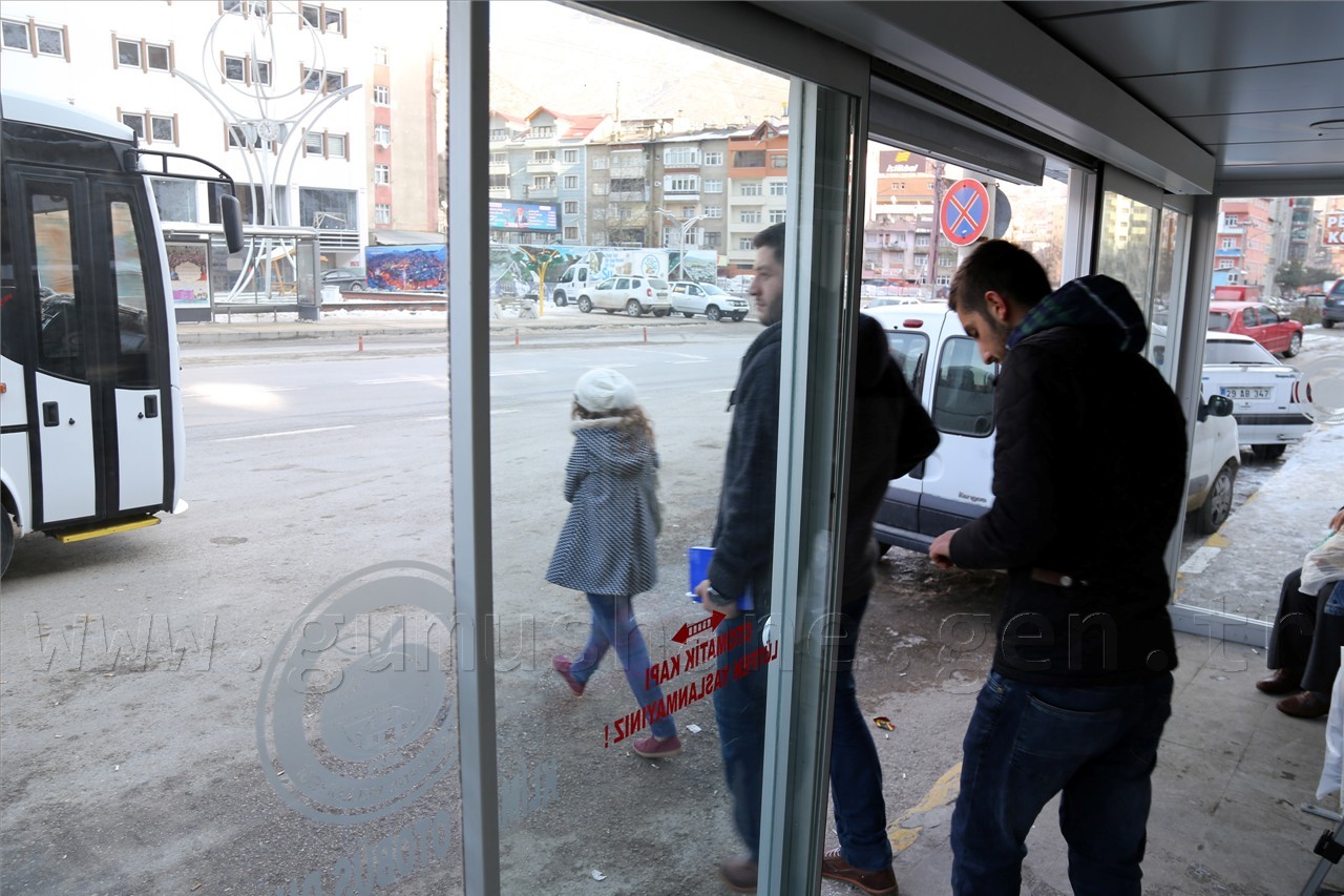 Gümüşhane’de klimalı durak dönemi 6