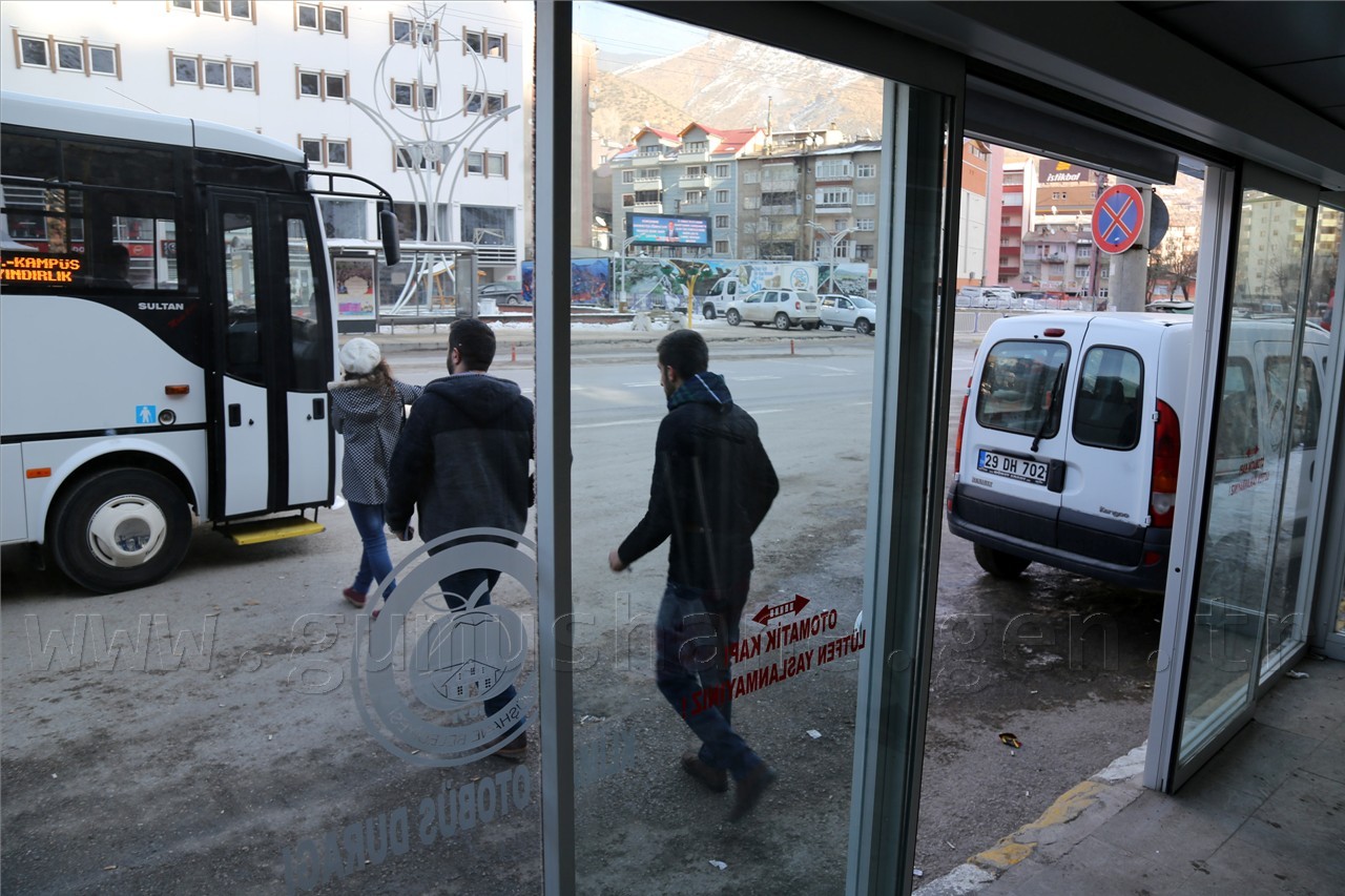 Gümüşhane’de klimalı durak dönemi 7