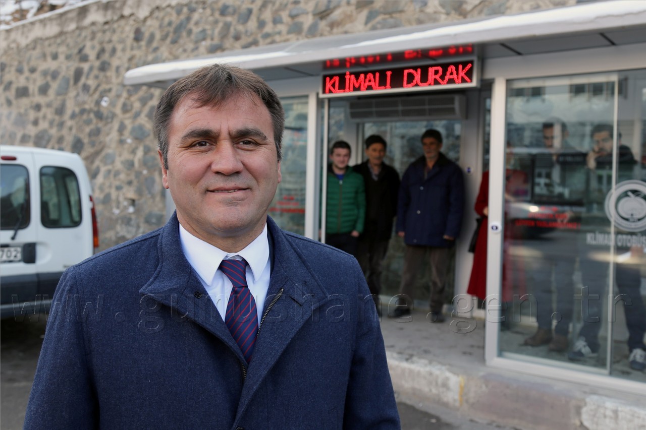 Gümüşhane’de klimalı durak dönemi 9