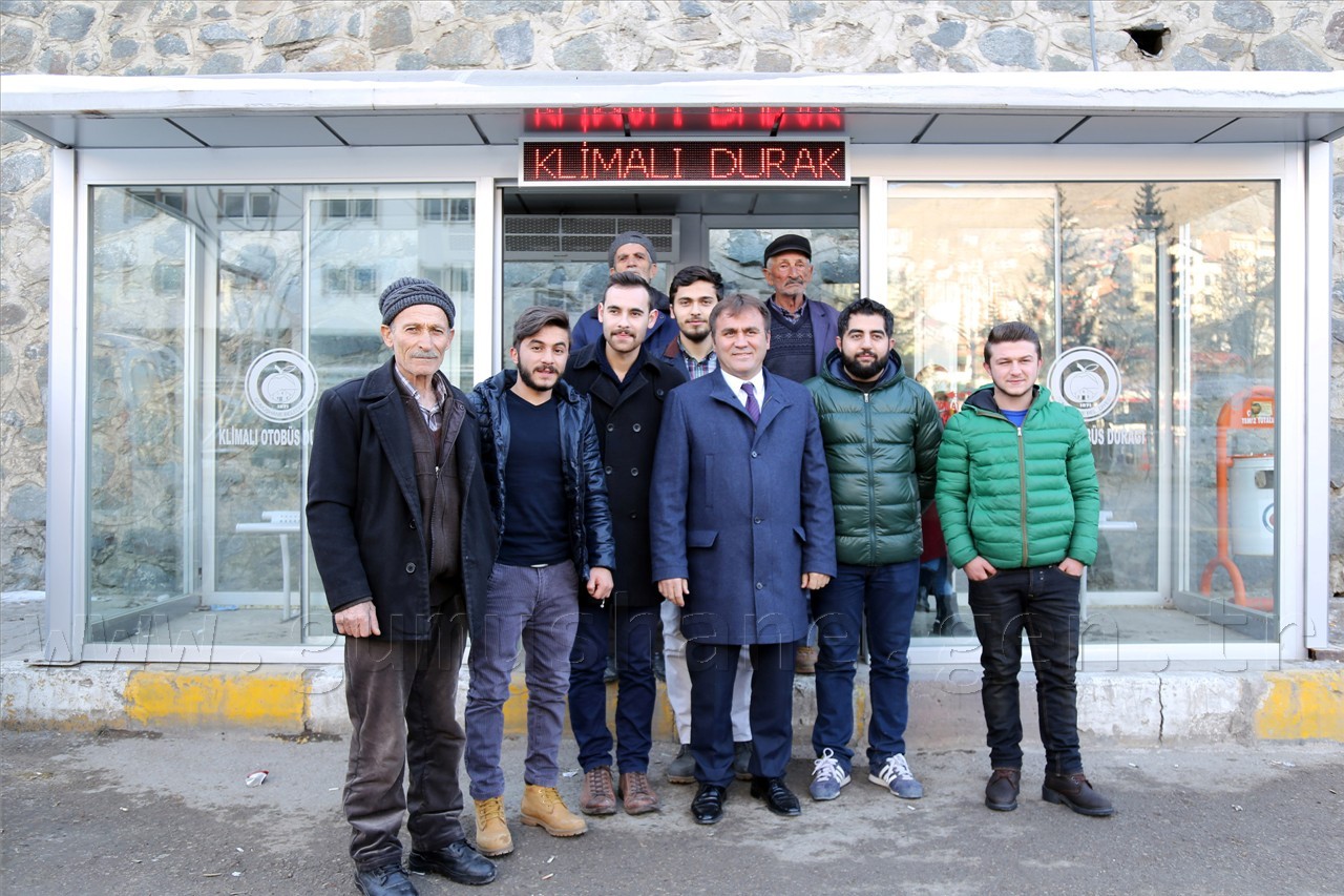 Gümüşhane’de klimalı durak dönemi 10