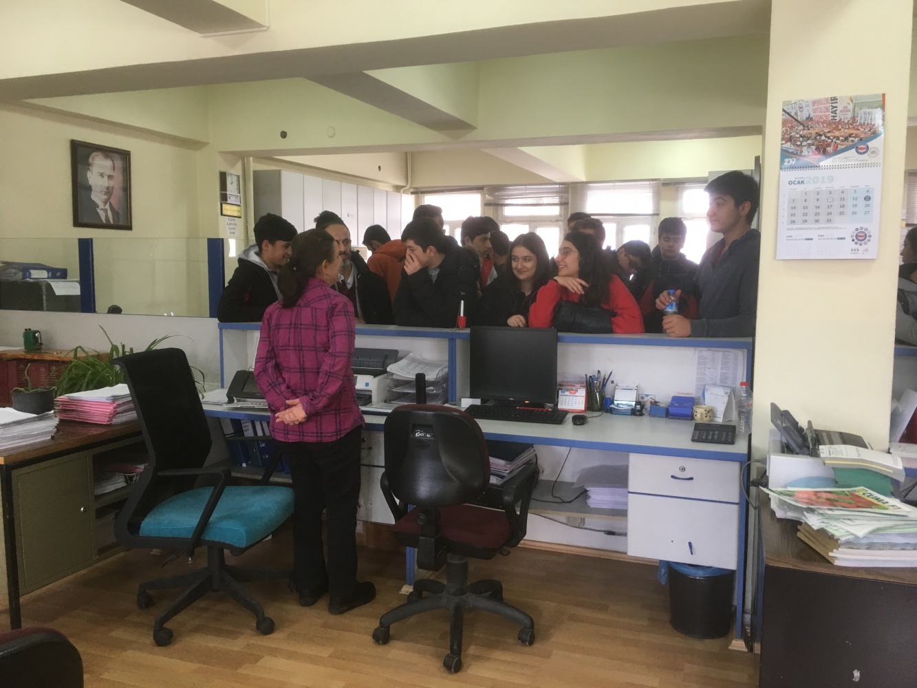 Muhasebe öğrencileri Vergi Dairesi’ni ziyaret etti 6