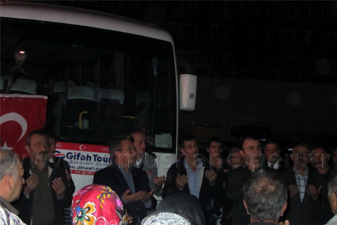 Üstün'den Hac Uğurlaması 3