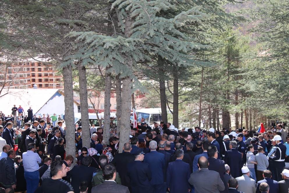 Gümüşhane Şehit Komiserini Uğurladı 39