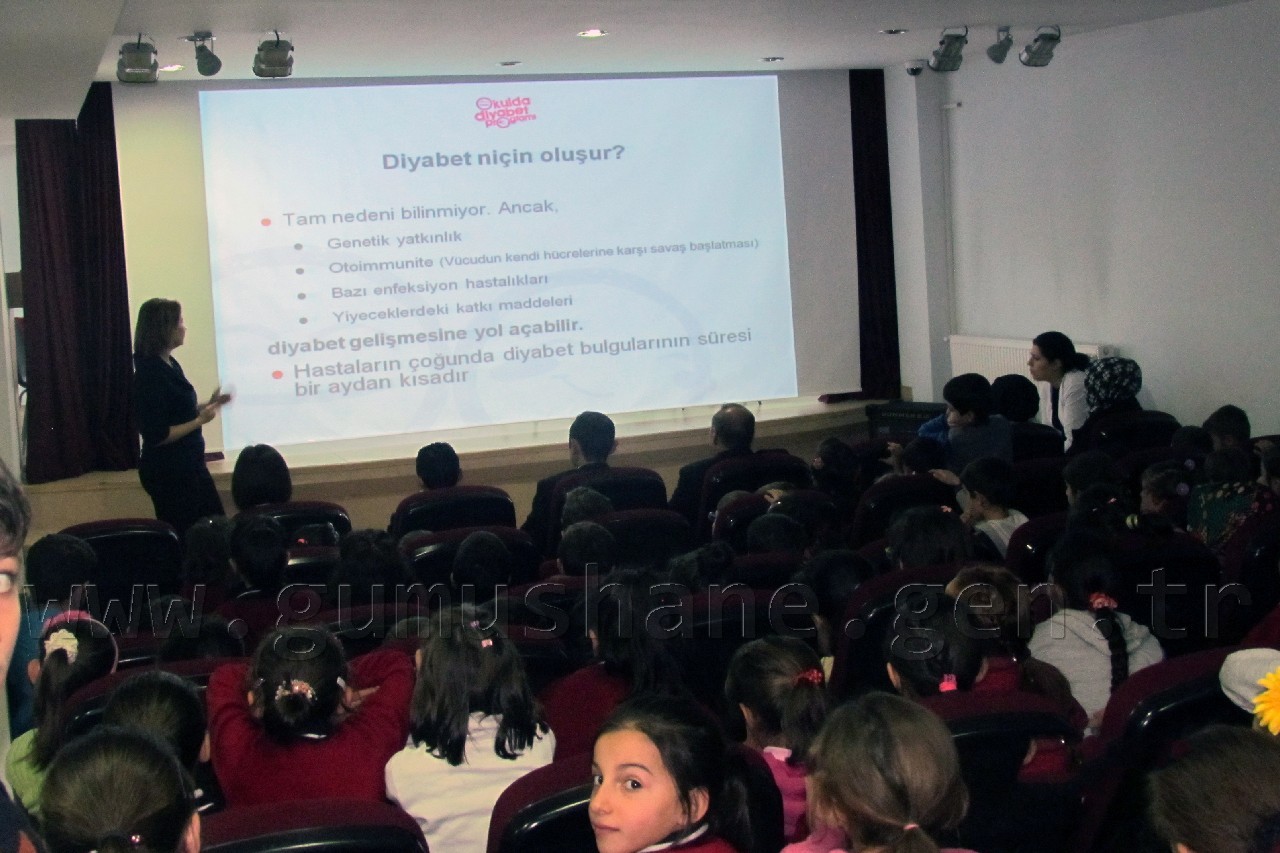 Torul'da öğrencilere diyabet anlatıldı 1