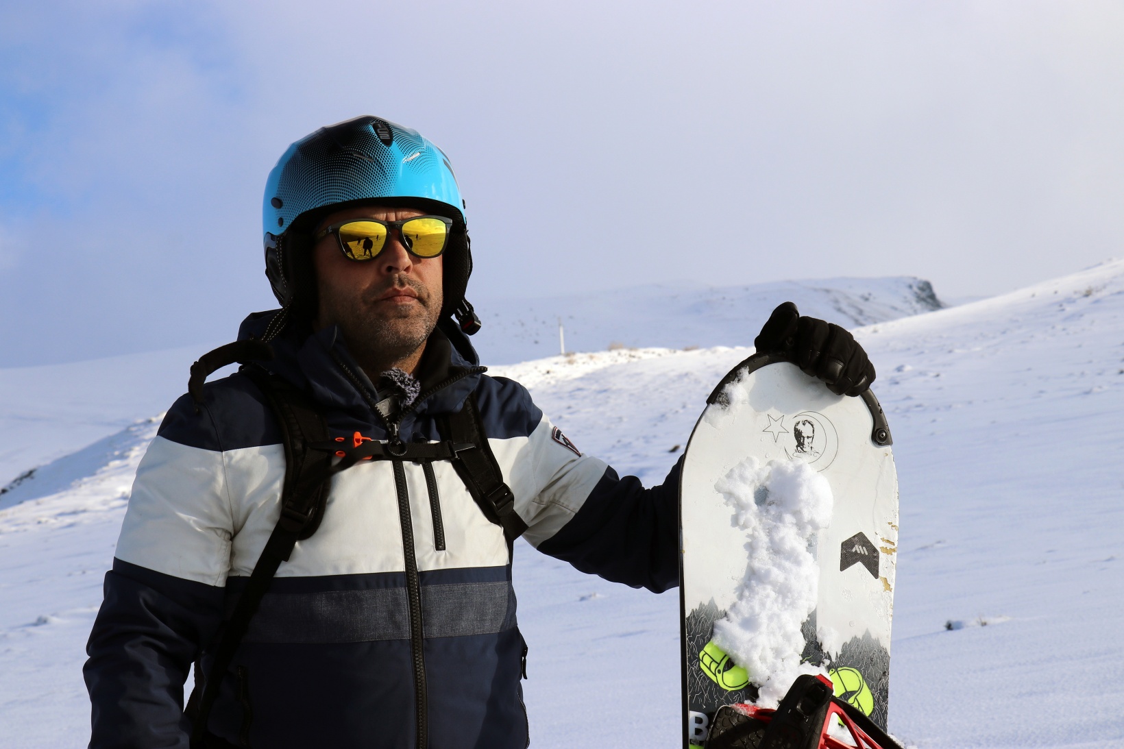 Zigana’nın zirvelerinde 5 yıldır devam eden snowboard keyfi 12