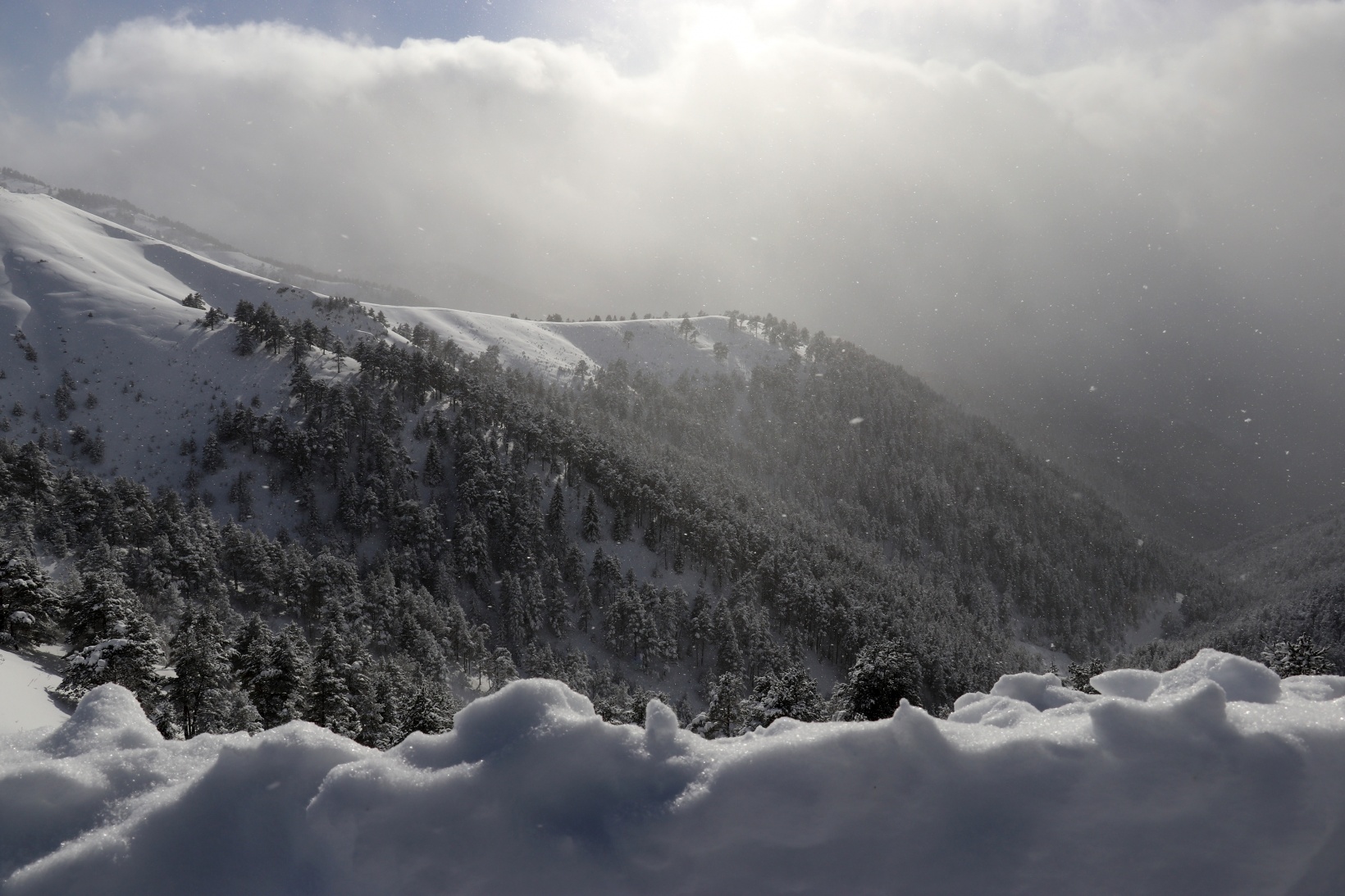 Zigana’da kar kalınlığı 1 metreye yaklaştı 20