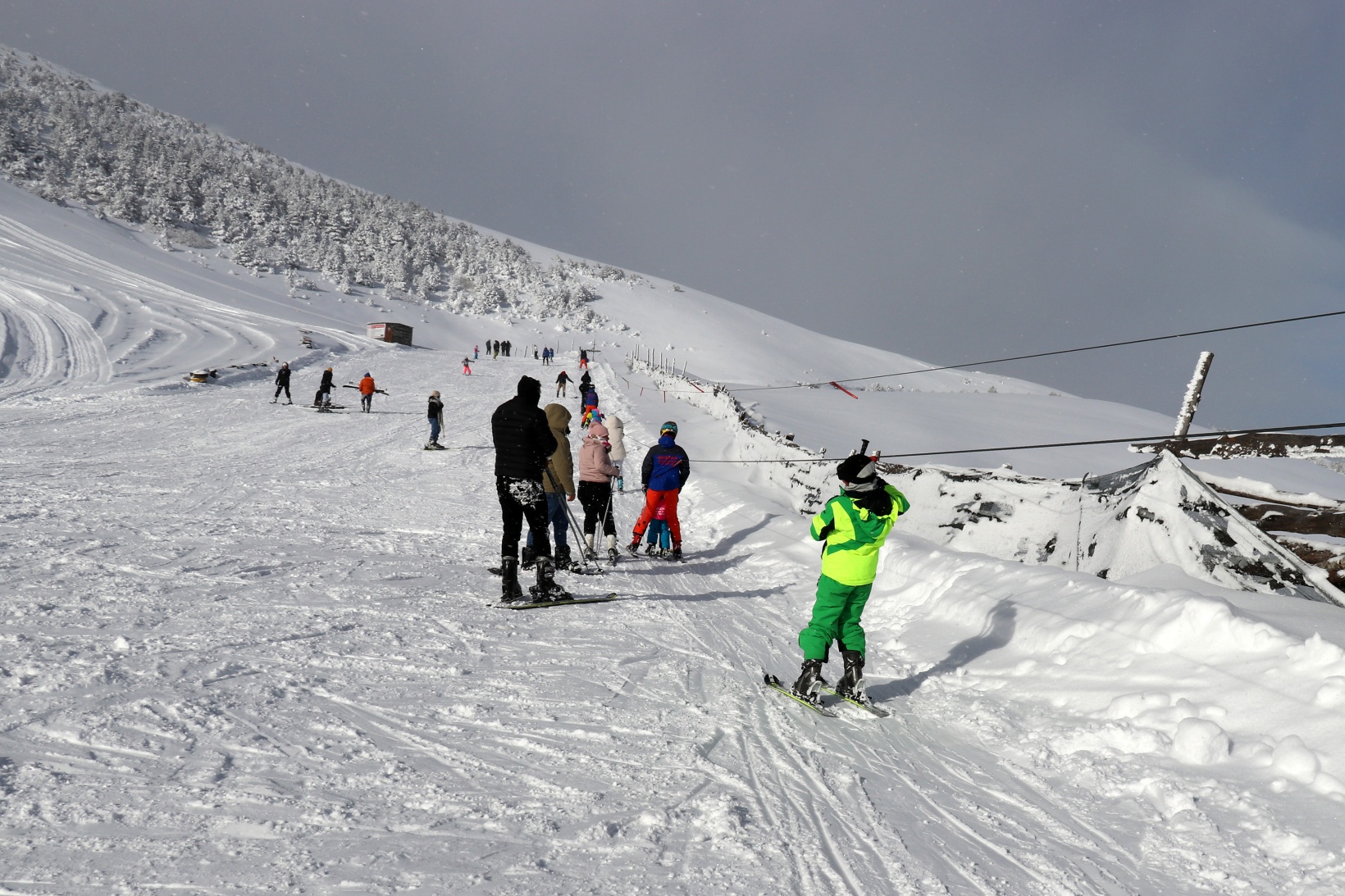 Zigana’da kar kalınlığı 1 metreye yaklaştı 24