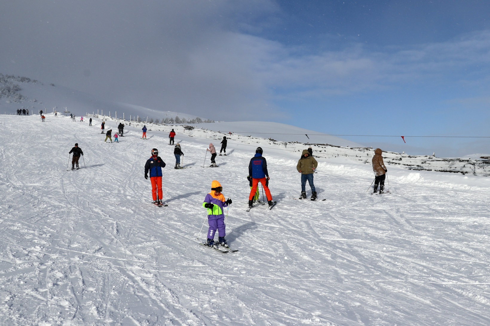 Zigana’da kar kalınlığı 1 metreye yaklaştı 34