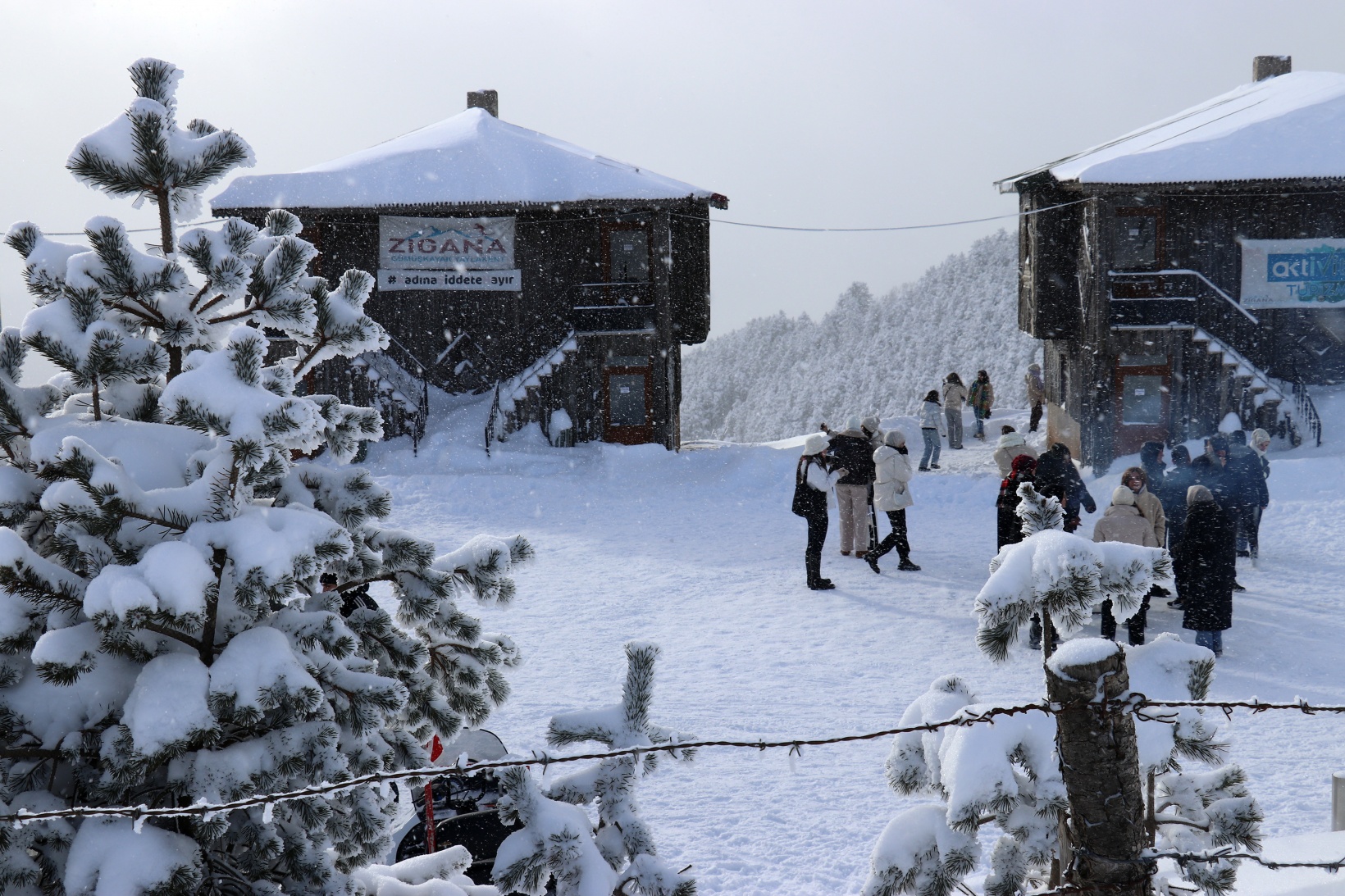 Zigana’da kar kalınlığı 1 metreye yaklaştı 41