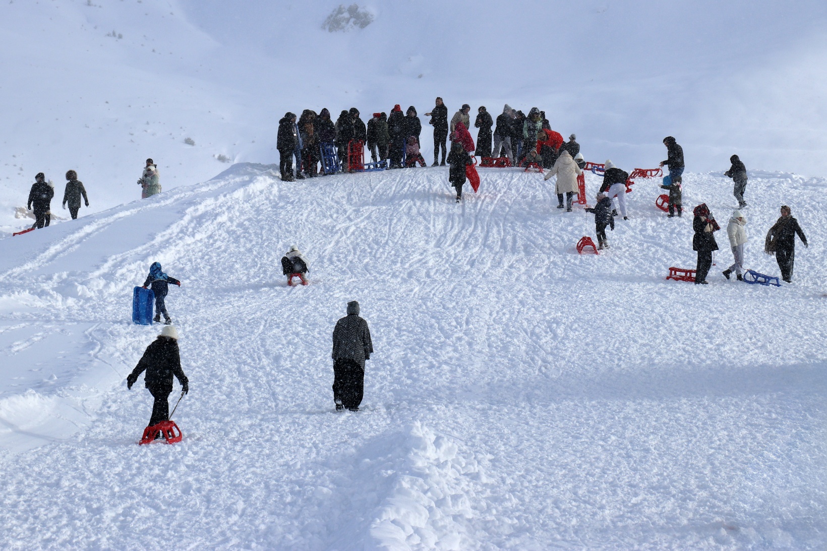 Zigana’da kar kalınlığı 1 metreye yaklaştı 22