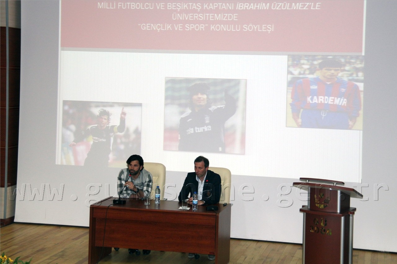 İbrahim Üzülmez Gümüşhane'de Gençlerle Buluştu 1