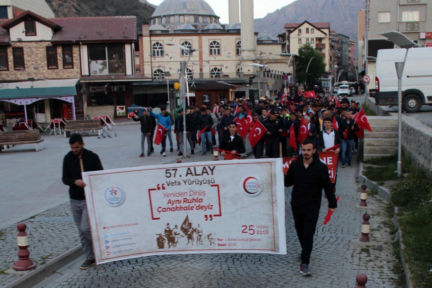Gümüşhane’de 57. Alaya Vefa Yürüyüşü düzenlendi 7