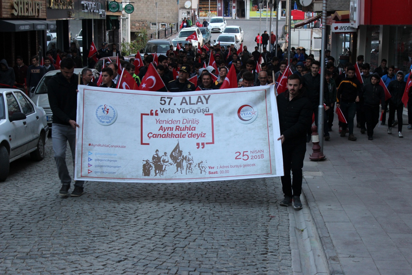 Gümüşhane’de 57. Alaya Vefa Yürüyüşü düzenlendi 21