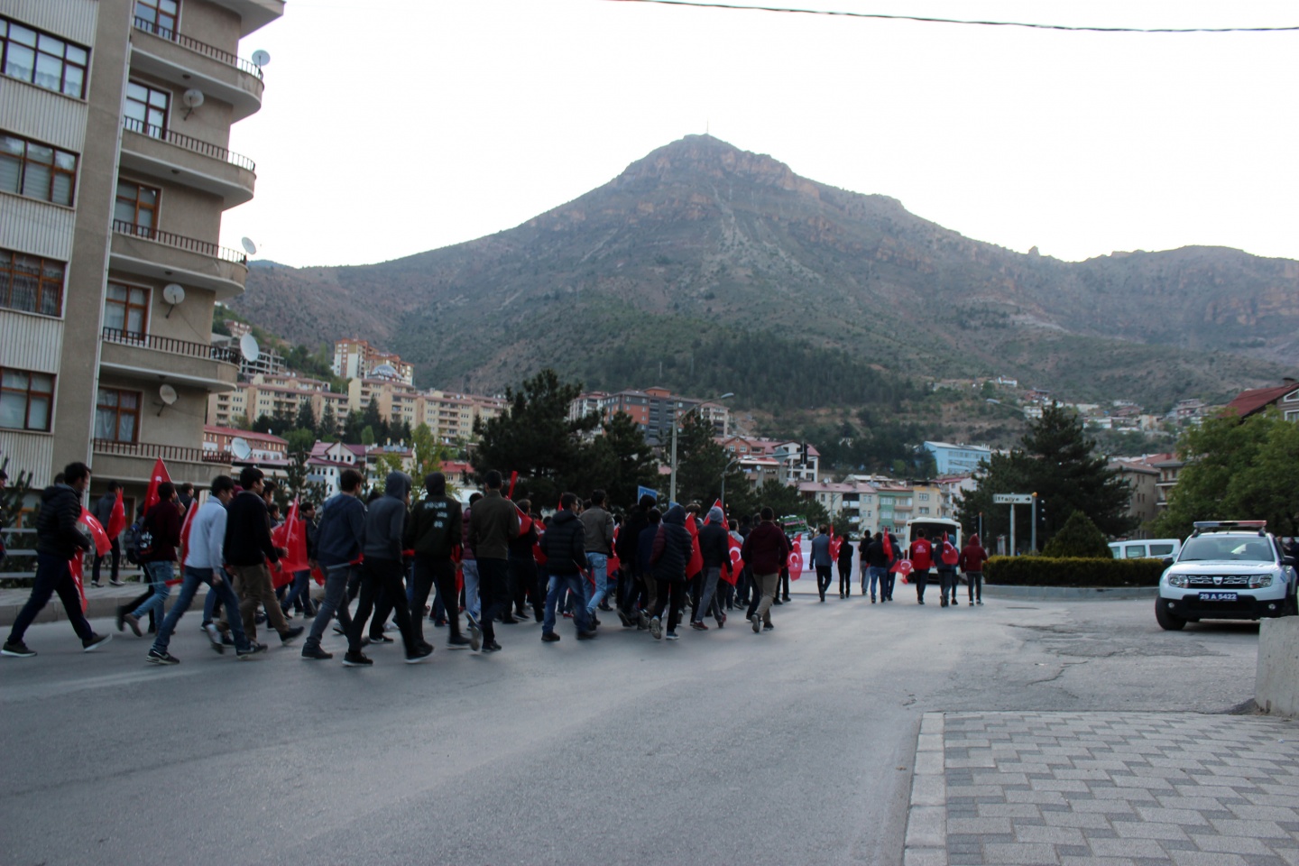 Gümüşhane’de 57. Alaya Vefa Yürüyüşü düzenlendi 12