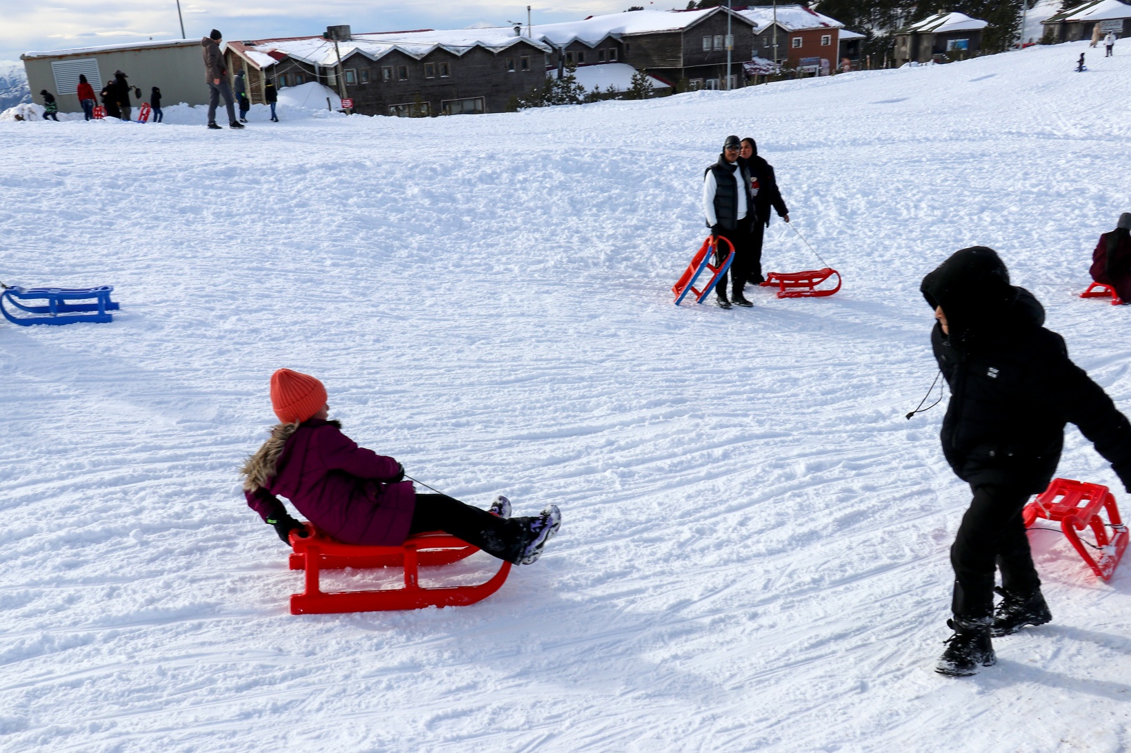 Zigana Kayak Merkezi yarıyıl tatilinde yoğun ilgi görüyor 18