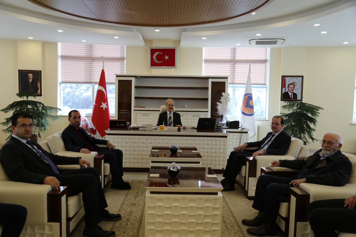 Gümüşhaneli Rektör’den Gümüşhane Rektörüne ziyaret 3