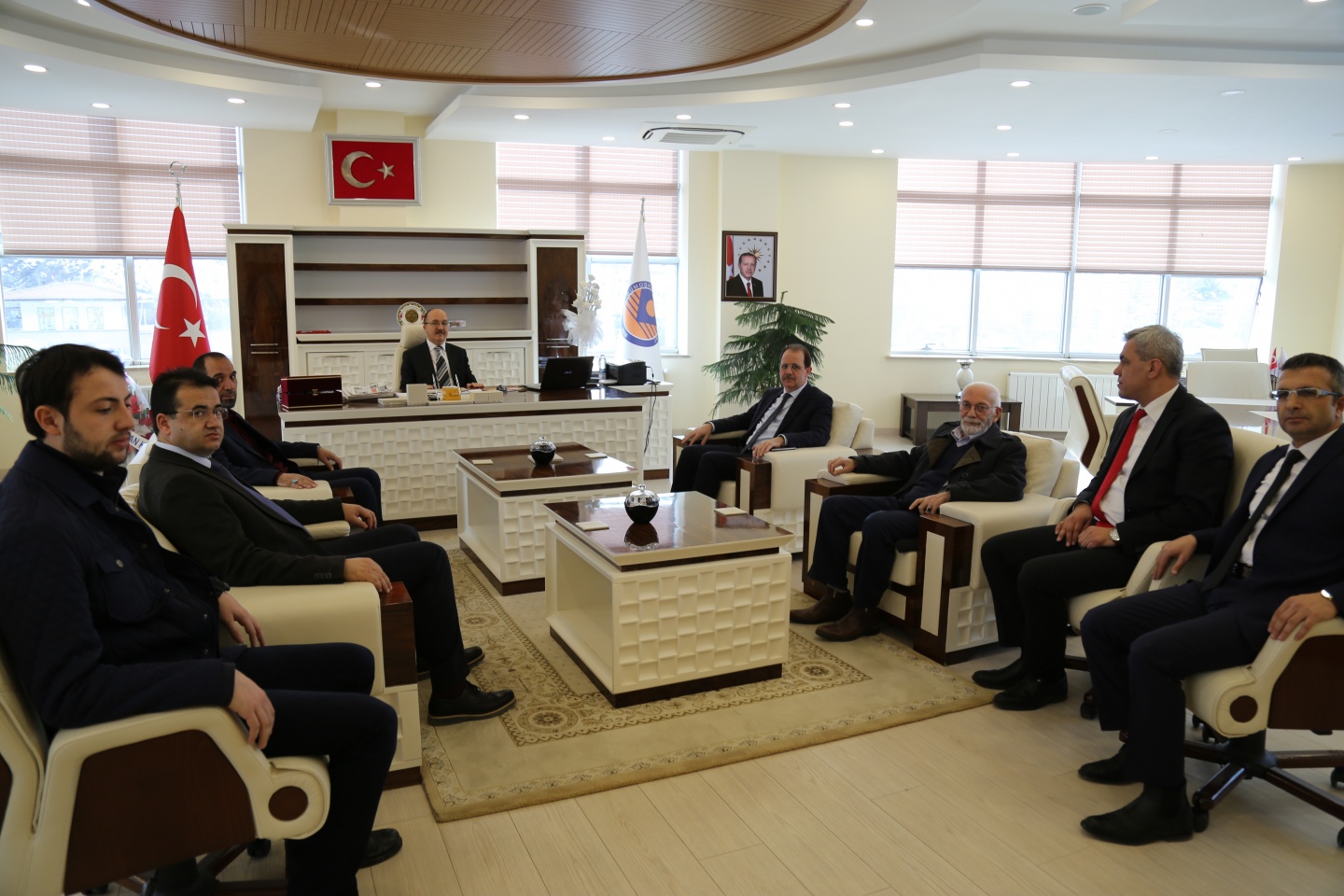 Gümüşhaneli Rektör’den Gümüşhane Rektörüne ziyaret 4