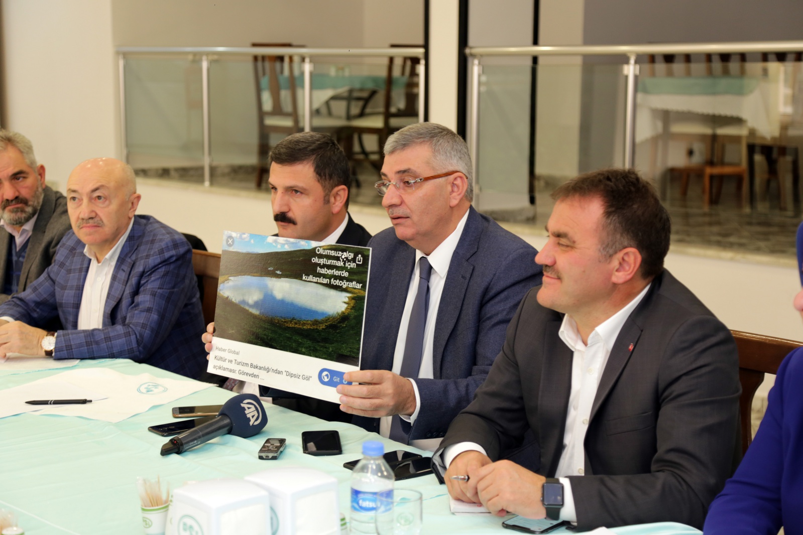 Milletvekilleri Dipsiz Göl’ü değerlendirdi 9