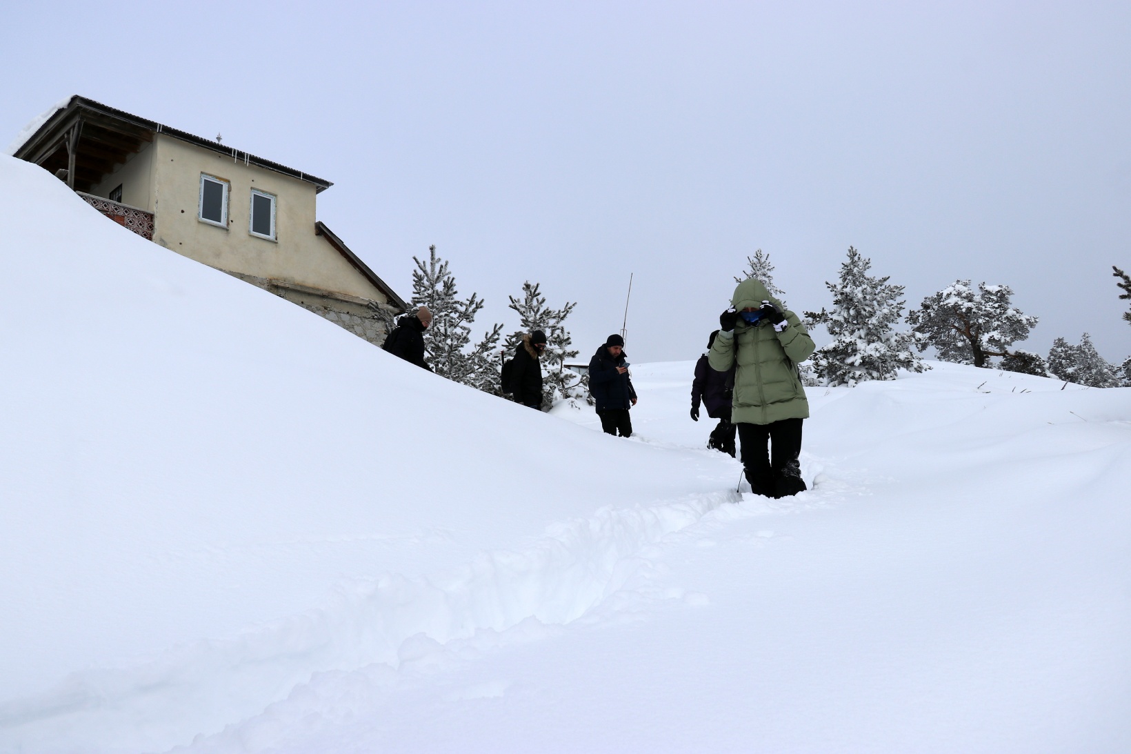 Gümüşhane'nin zirvelerinde kutupları aratmayan yürüyüş 5