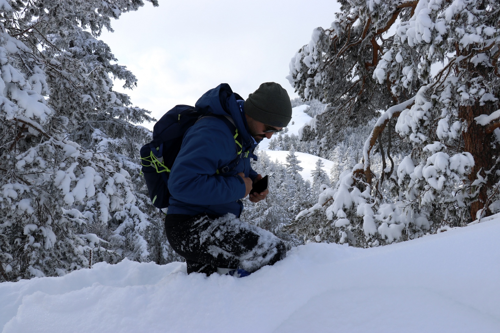 Gümüşhane'nin zirvelerinde kutupları aratmayan yürüyüş 52