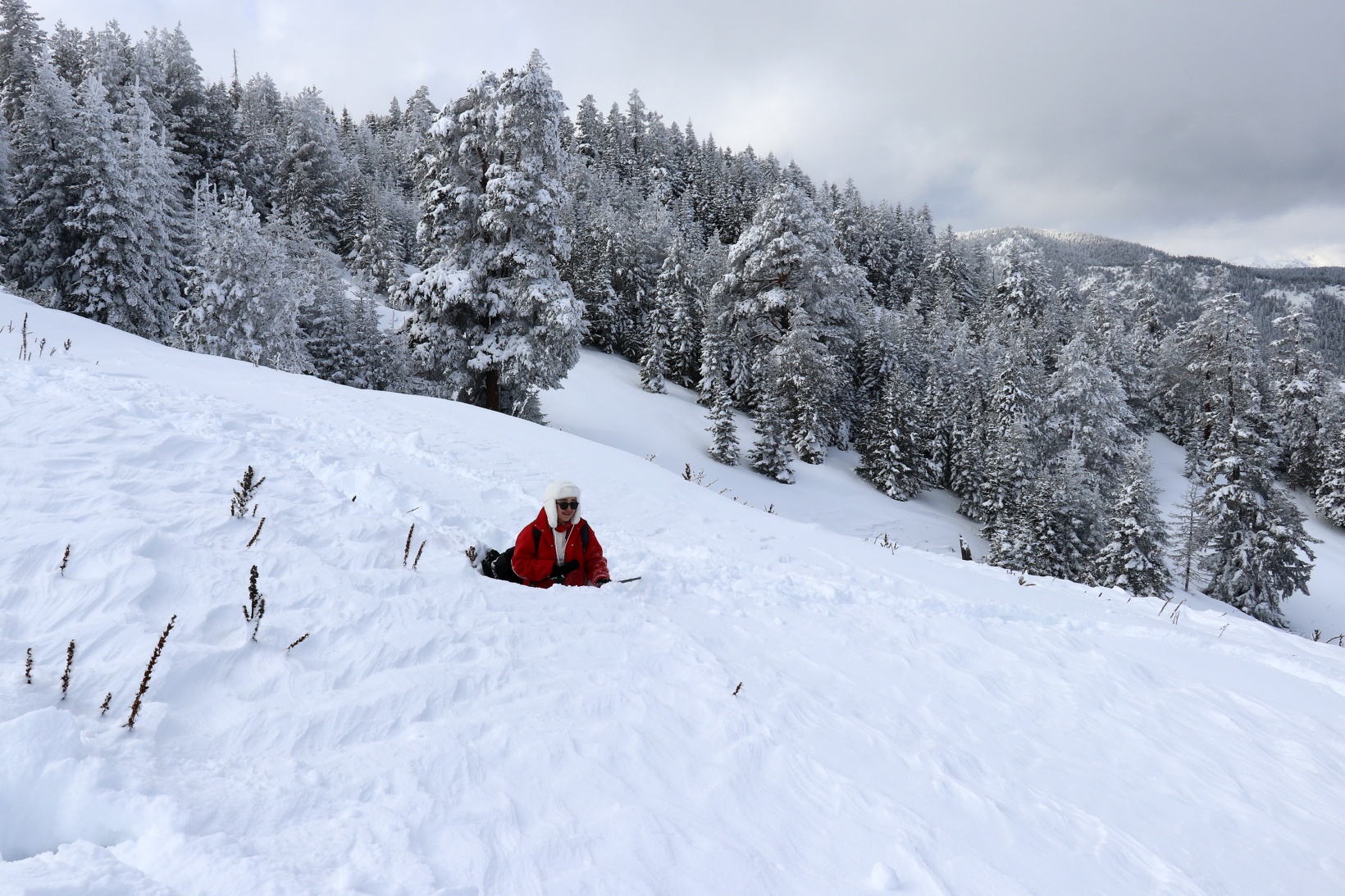 Gümüşhane'nin zirvelerinde kutupları aratmayan yürüyüş 56