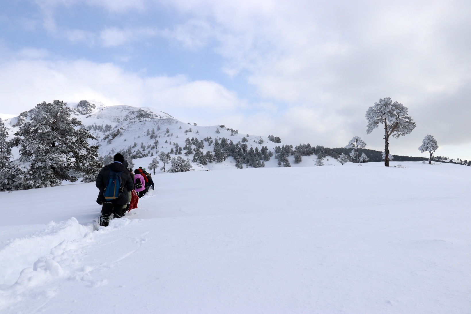 Gümüşhane'nin zirvelerinde kutupları aratmayan yürüyüş 9
