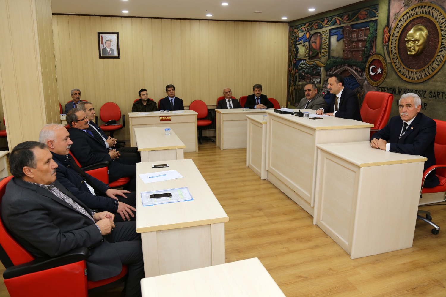 Vali Taşbilek’ten İl Genel Meclisi’ne iade-i ziyaret 7