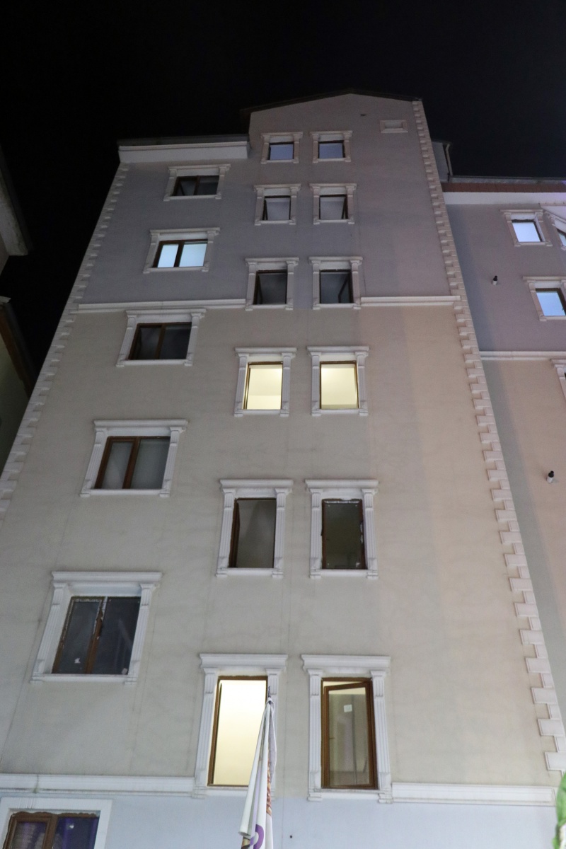 Gümüşhane’de apartta yangın çıktı 4