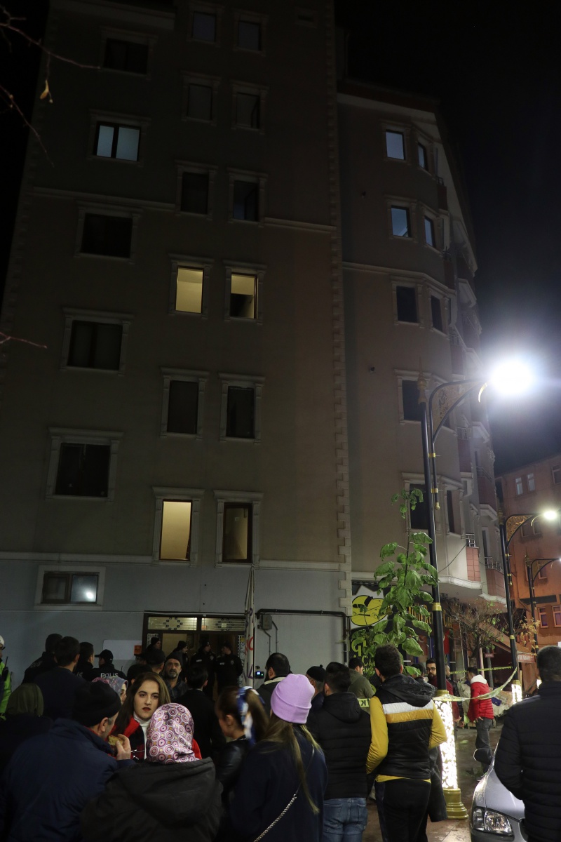 Gümüşhane’de apartta yangın çıktı 2