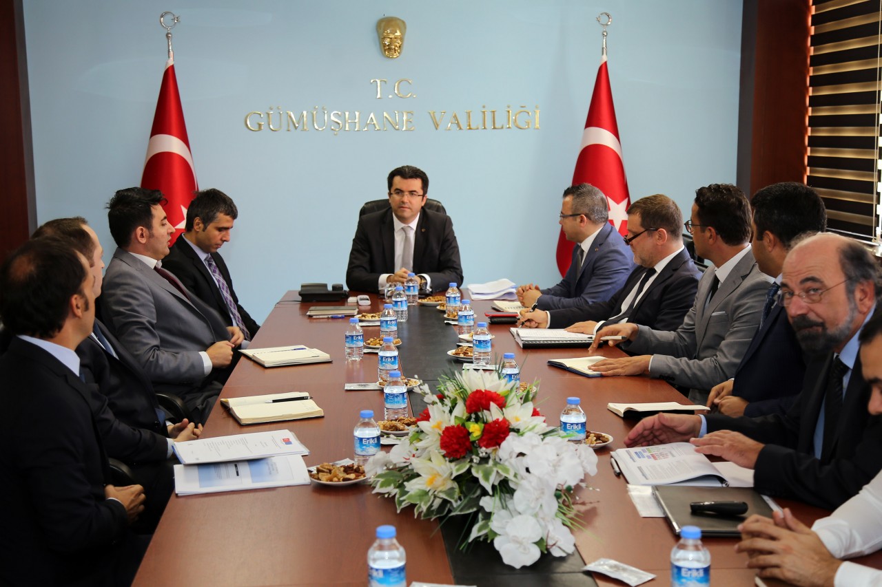 Gümüşhane İŞGEM için kriik toplantı 1