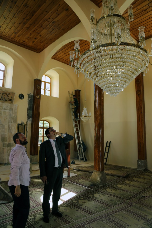 Vali Memiş Süleymaniye’de incelemelerde bulundu 11