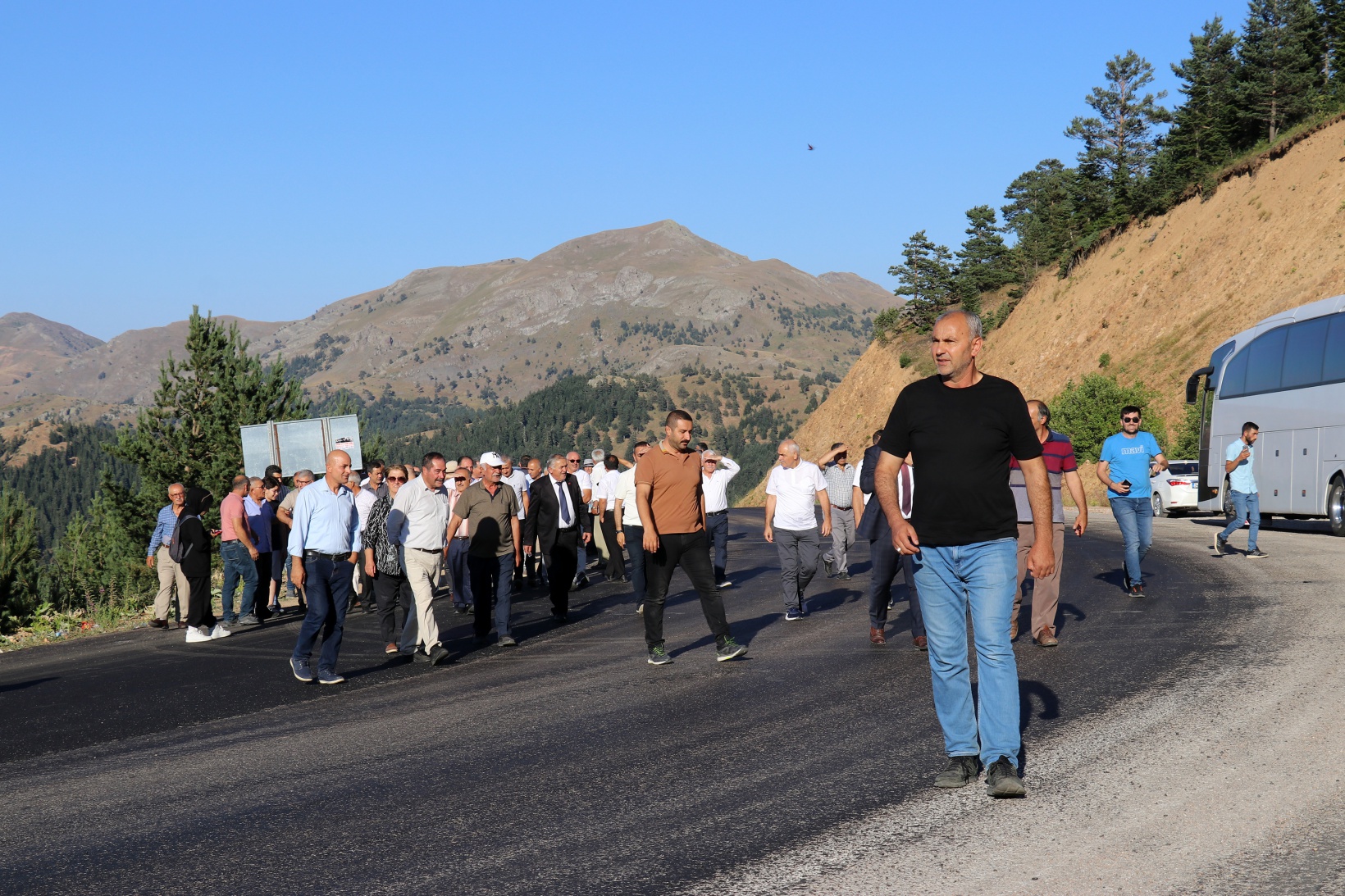 Tersun Tüneli talebi Tersun Dağı geçidinden yankılandı 2