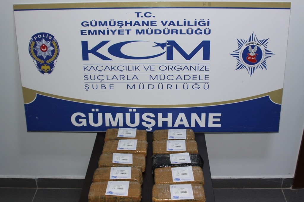 Gümüşhane Emniyetinden Zehir Tacirlerine Darbe 3