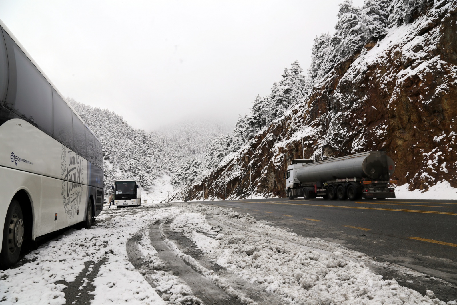 Zigana dağında kar kalınlığı 15 santimetreyi geçti 22