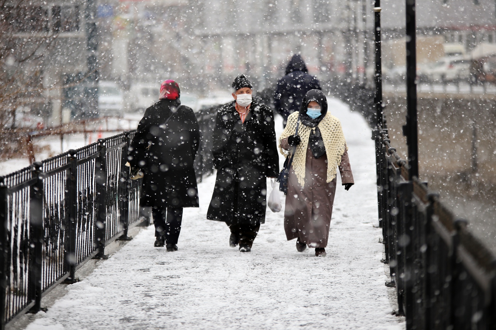Gümüşhane’den kartpostallık kar manzaraları 4