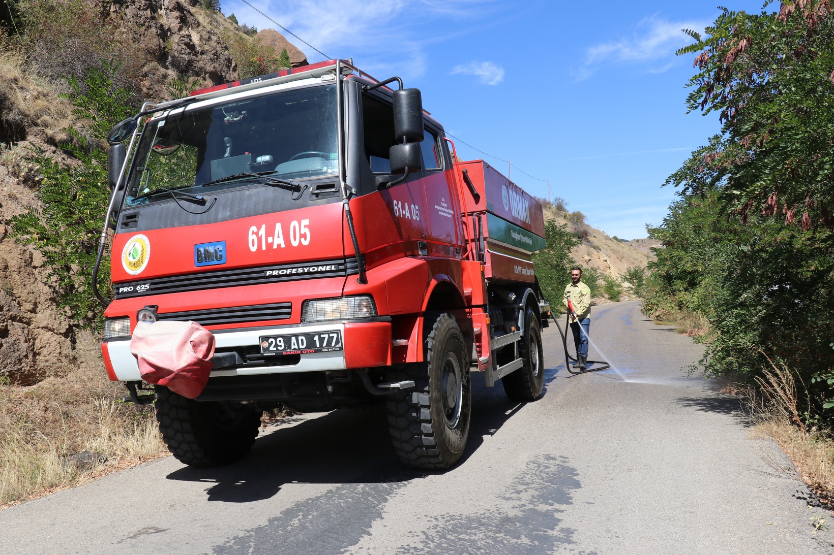 Gümüşhane’de Dünya Temizlik Gününde çevre temizliği yapıldı 20