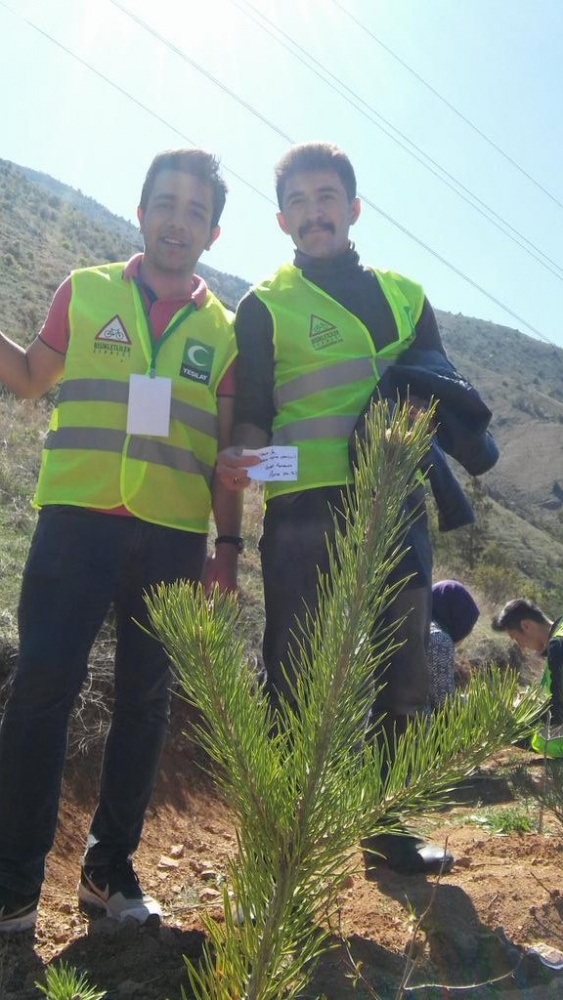 Gençler 101 fidanı toprakla buluşturdu 1