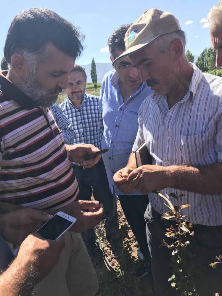 Gümüşhaneli çiftçilere teknik gezi 3